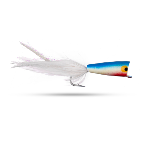 Umpqua Saltwater Popper Blue/White #2/0 in de groep Kunstaas / Vliegen / Salt Water Flies bij Sportfiskeprylar.se (NFD9687-BLWH20)