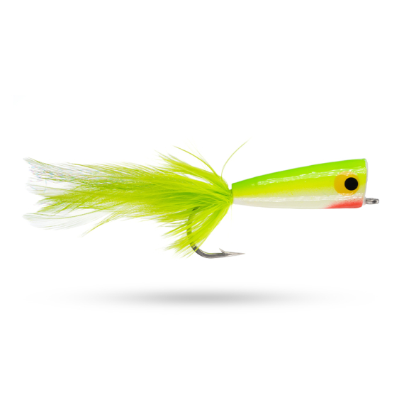 Umpqua Saltwater Popper Chartreuse #2/0 in de groep Kunstaas / Vliegen / Salt Water Flies bij Sportfiskeprylar.se (NFD9687-CH20)