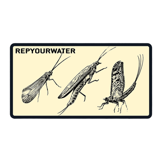 RepYourWater Sticker - The Hatch in de groep Andere / Stickers en stickers bij Sportfiskeprylar.se (NFD9718)