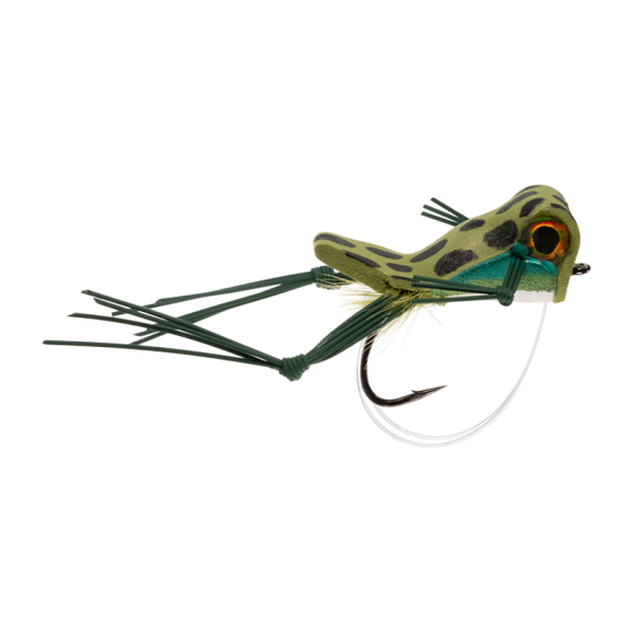 Umpqua Ribbit Rhol Lohr Frog - #1 in de groep Kunstaas / Vliegen / Droge vliegen bij Sportfiskeprylar.se (NFD9830)