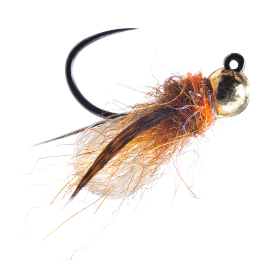 Umpqua Jiggy Caddis Pupa Mercer Amber - #14 in de groep Kunstaas / Vliegen / Nimfen bij Sportfiskeprylar.se (NFD9884-Amber14)