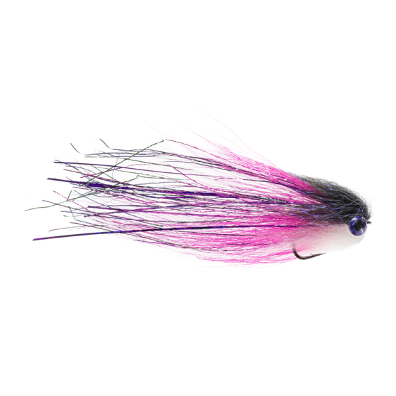 Umpqua Jungle Junkie Jr Maldonado Holo Purple - #1/0 in de groep Kunstaas / Vliegen / Streamers bij Sportfiskeprylar.se (NFD9898-10)
