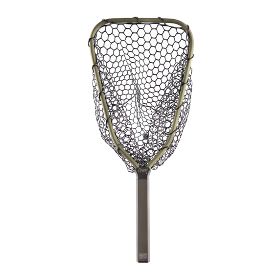 Rising Brookie Landing Net Black 25cm handle - Moss in de groep Gereedschappen en accessoires / Visnetten / Vliegvisnetten bij Sportfiskeprylar.se (NFD9962-B-25Moss)
