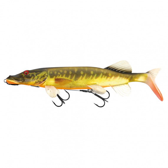 Fox Rage Pike Replicant 15 cm 6\'\' 35g - Super Natural in de groep Kunstaas / Swimbaits / Zachte zwemaas bij Sportfiskeprylar.se (NRE020r)