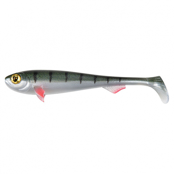 Fox Rage Super Slick Shad 18cm/7\'\' (2pcs) - UV Young Perch in de groep Kunstaas / Softbaits / Snoek Softbaits bij Sportfiskeprylar.se (NSC063)