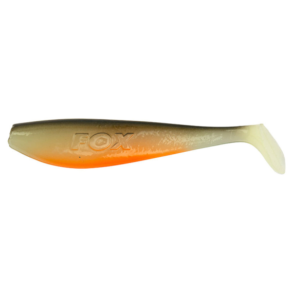 Fox Rage Zander Pro 10 cm/ 4\'\' (bulk) - UV Hot Olive in de groep Kunstaas / Softbaits / Baars Softbaits & Snoekbaars Softbaits bij Sportfiskeprylar.se (NZS034)