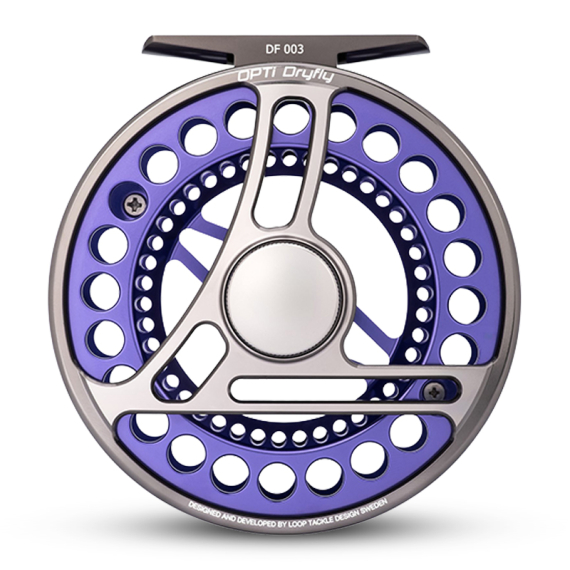 Loop Opti Fly Reel Twilight Violet in de groep Reels / Vliegvisreels & extra spoelen / Vliesvisreels bij Sportfiskeprylar.se (ODFV-Lr)