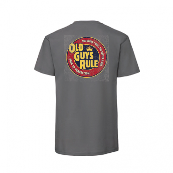 Old Guys Rule - Cracker Charcoal in de groep Kleding & Schoenen / Kleding / T-shirts bij Sportfiskeprylar.se (OG313-CHr)