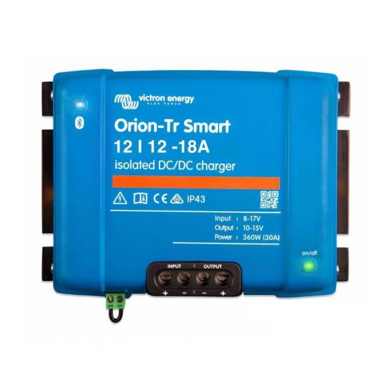 Victron Energy Orion-Tr Smart 12/12-18A Iso in de groep Marine Elektronica & Boot / Batterijen & Opladers / Batterijopladers bij Sportfiskeprylar.se (ORI121222120)