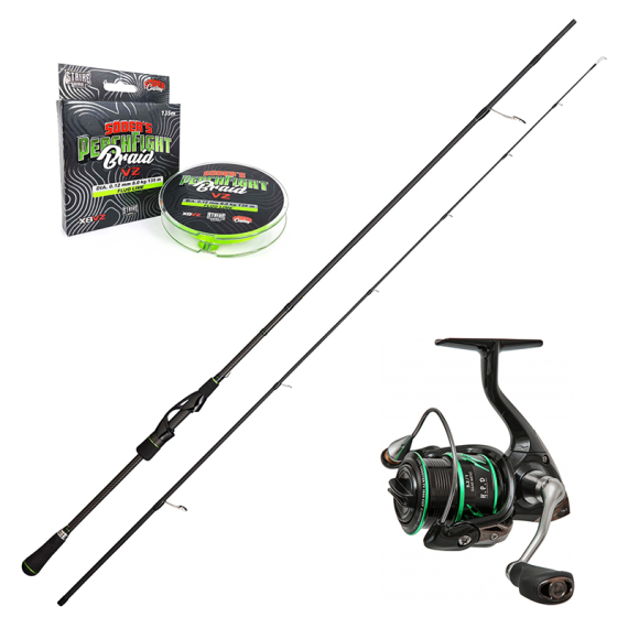 Gunki Overtake Finesse Rod & Chooten Cut Combo 215M 5-21g in de groep Combo\'s / Spinvis combo\'s / Baars Spinhengel Set bij Sportfiskeprylar.se (OVERTAKECHOOTENCOMBO)