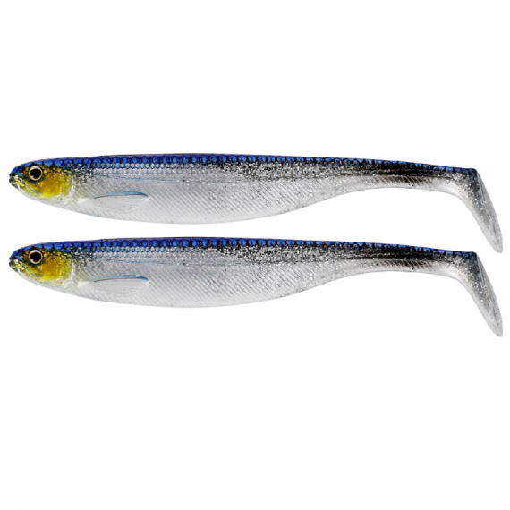 Westin ShadTeez Slim 14cm 17g Blue Headlight 2pcs in de groep Kunstaas / Softbaits / Baars Softbaits & Snoekbaars Softbaits bij Sportfiskeprylar.se (P022-514-019)