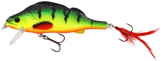 Westin Percy the Perch (HL) 10 cm 20 g Fancy Firetiger Floating in de groep Kunstaas / Crankbaits / Shallow Diving Crankbaits bij Sportfiskeprylar.se (P039-094-012)