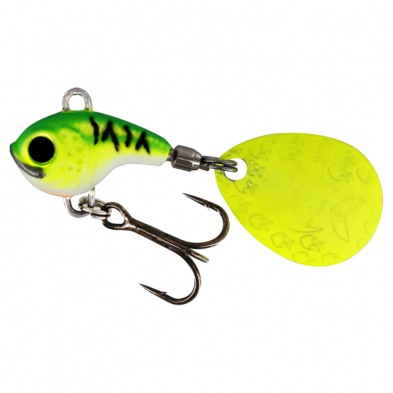 Westin DropBite Tungsten Spin Tail Jig 2,2cm 18g - Chartreuse Ice in de groep Kunstaas / Liploze crankbaits bij Sportfiskeprylar.se (P101-633-099)