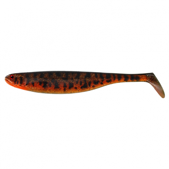 Westin ShadTeez Slim 18cm 33g - Motoroil Burbot in de groep Kunstaas / Softbaits / Snoek Softbaits bij Sportfiskeprylar.se (P165-643-032)