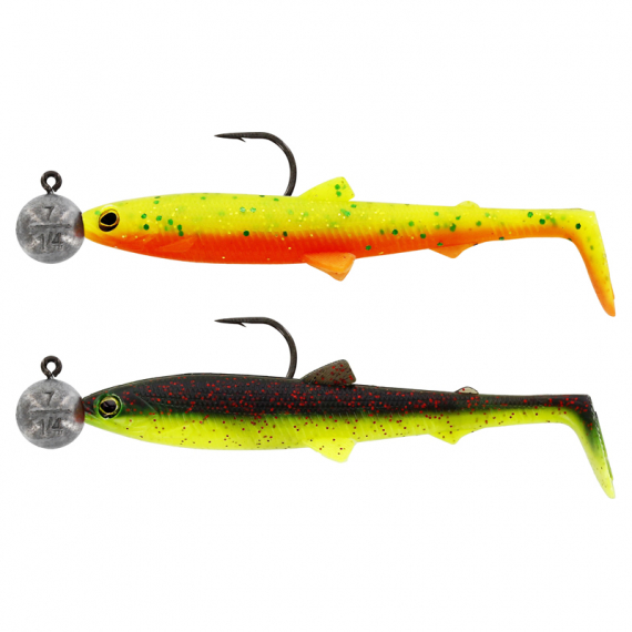 Westin BullTeez 9,5cm R \'N R 7g #4/0 (2pcs) - Dark Water Mix 6 in de groep Kunstaas / Softbaits / Baars Softbaits & Snoekbaars Softbaits bij Sportfiskeprylar.se (P174-650-163)