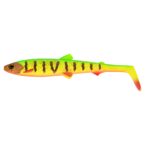 Westin BullTeez Shadtail 30cm, 240g - CF Earth Perch in de groep Kunstaas / Softbaits / Snoek Softbaits bij Sportfiskeprylar.se (P181-1084-157)