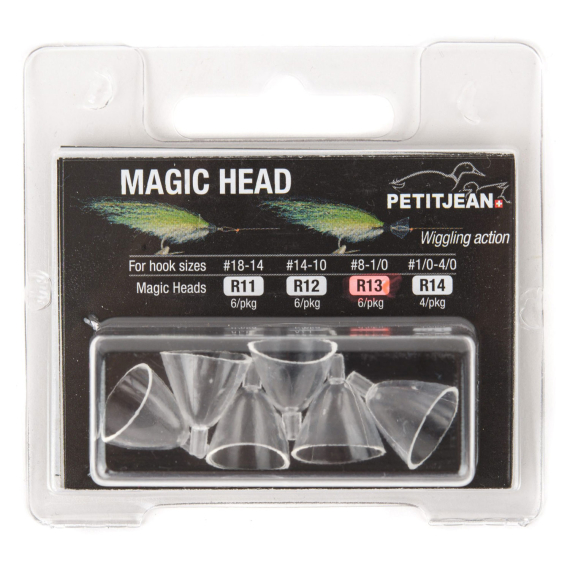 Magic Head Round Strl 3 in de groep Haken & Terminal Tackle / Vliegvis bindmateriaal / Vliegbindmateriaal / Poppers en magische koppen bij Sportfiskeprylar.se (PE-MH13)