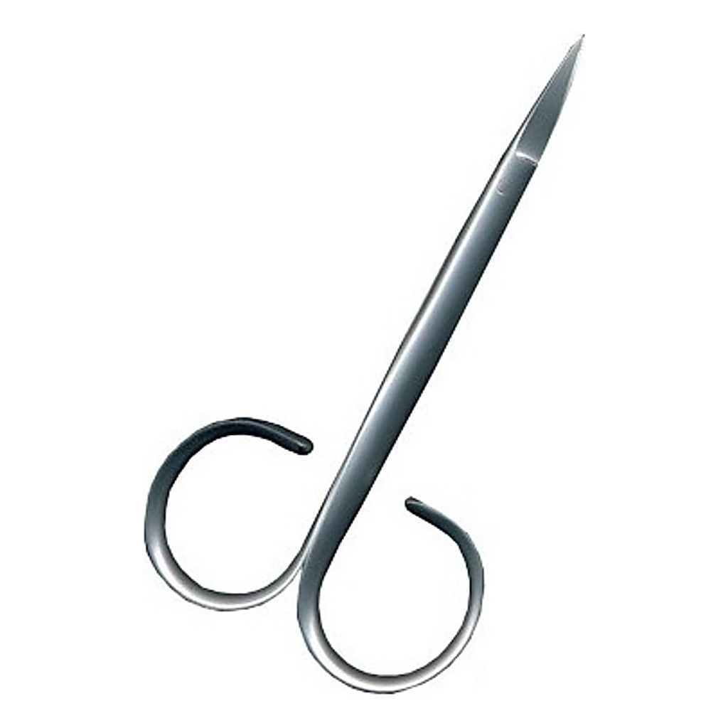 Petitjean Small Scissor Curved in de groep Gereedschappen en accessoires / Tangen & Scharen / Lijnknippers & Scharen bij Sportfiskeprylar.se (PE-T60)
