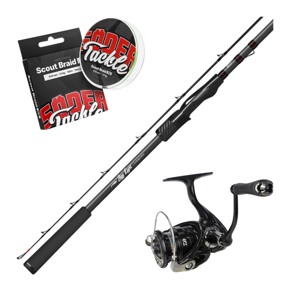 PerchFight V2 - Jigg Light Spin Combo 7\'8\'\' 3-20g in de groep Combo\'s / Spinvis combo\'s / Baars Spinhengel Set bij Sportfiskeprylar.se (PERCHFIGHTCOMBO)