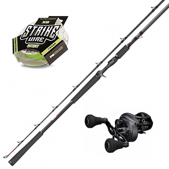 PikeFight Casting Combo Beast in de groep Vismethoden / Werpend vissen / Combo\'s bij Sportfiskeprylar.se (PFCC)