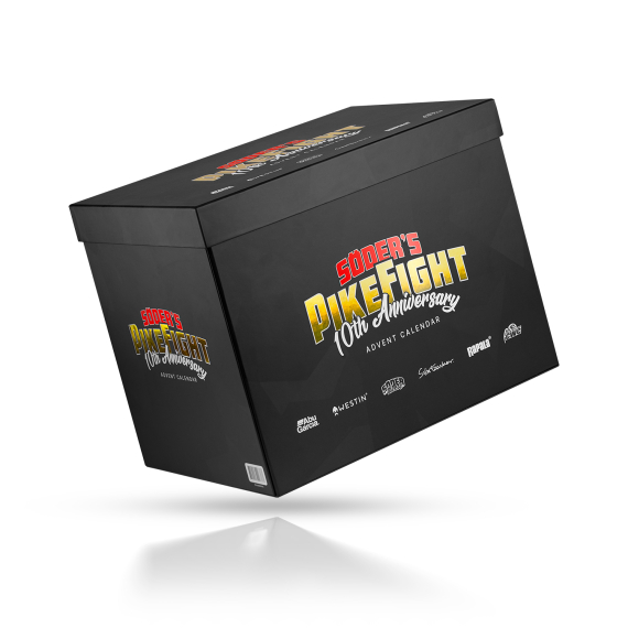PikeFight 10th Anniversary Advent Calendar in de groep Andere / Geschenken En Geschenkgidsen / Adventskalender bij Sportfiskeprylar.se (PFKALENDER2025)