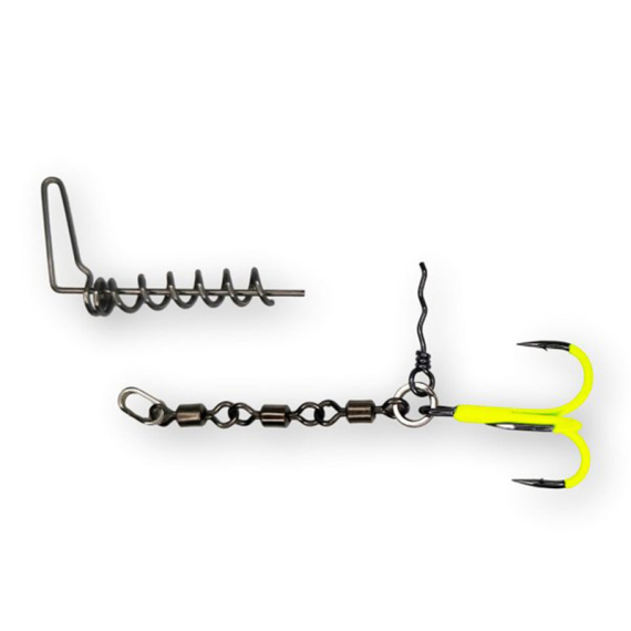 Pikecraft 3-Swivel Chain Stinger Kit M UVC in de groep Haken & Terminal Tackle / Stingers & Stinger-accessoires / Stingers bij Sportfiskeprylar.se (PIKECRAFT1200-0001r)