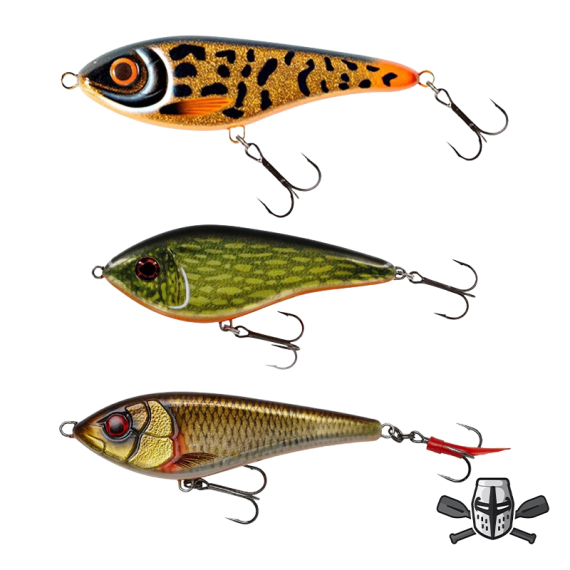 Pike Knight\'s Favorite Jerkbaits in de groep / bij Sportfiskeprylar.se (PIKENIGHTBUNDLE)