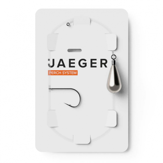 Jaeger Drop-Shot Rig (1 Hook) in de groep Haken & Terminal Tackle / Kant-en-klare rigs / Kant-en-klare baarsrigs bij Sportfiskeprylar.se (PRC-DRO-2)