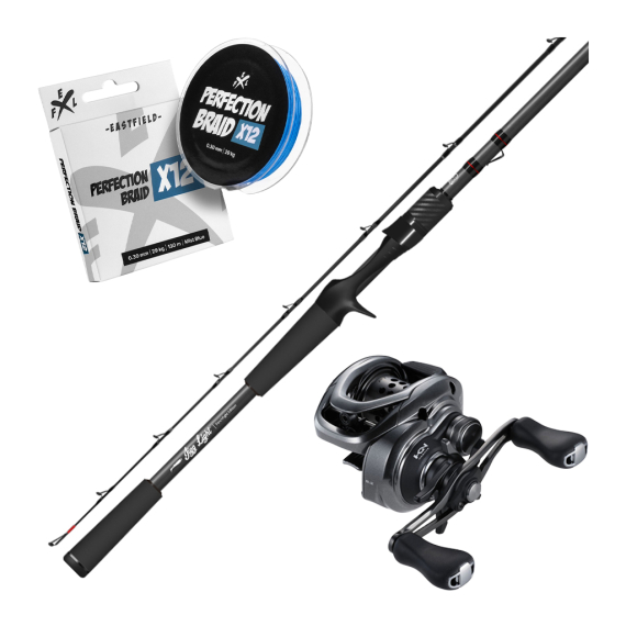 PerchFight V2 - Jigg Light Cast Combo 7\'8\'\' 3-20g in de groep Combo\'s / Werpcombinaties / Baars Werpkombinasjon bij Sportfiskeprylar.se (PRCHFGHTCMB)
