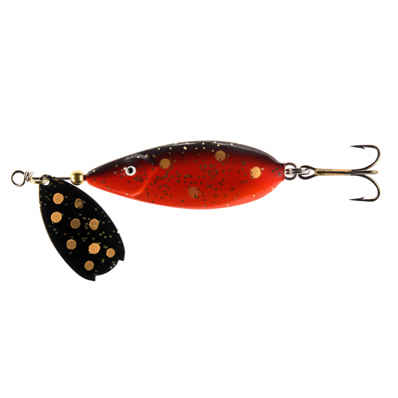 Lotto Pro Spinnare 45mm 12g, Red Devil in de groep Kunstaas / Spinners / Inlinespinnare bij Sportfiskeprylar.se (PRO4513-401)