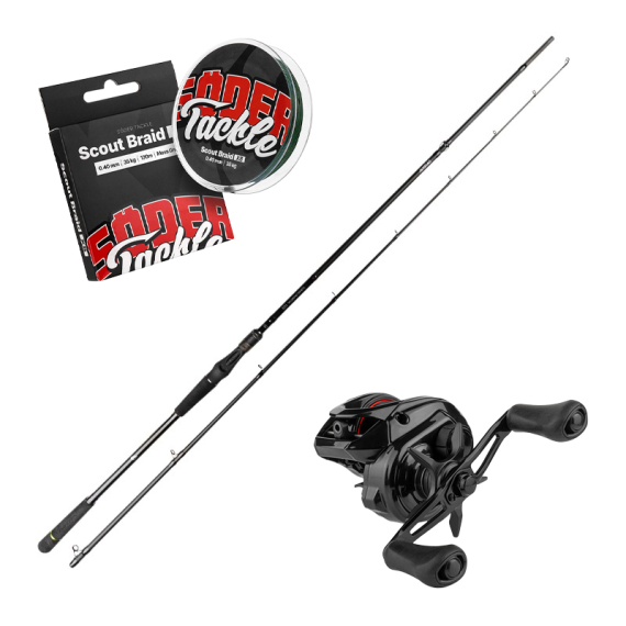 Daiwa Prorex S Bait - 8\'2\'\' 150G Pike Combo in de groep Combo\'s / Werpcombinaties / Baitcaster Set Snoek bij Sportfiskeprylar.se (PROREXSPIKECOMBO)