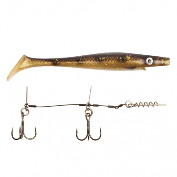 Pig Shad 23cm Med Stinger in de groep Kunstaas / Softbaits / Snoek Softbaits bij Sportfiskeprylar.se (PS23MS)