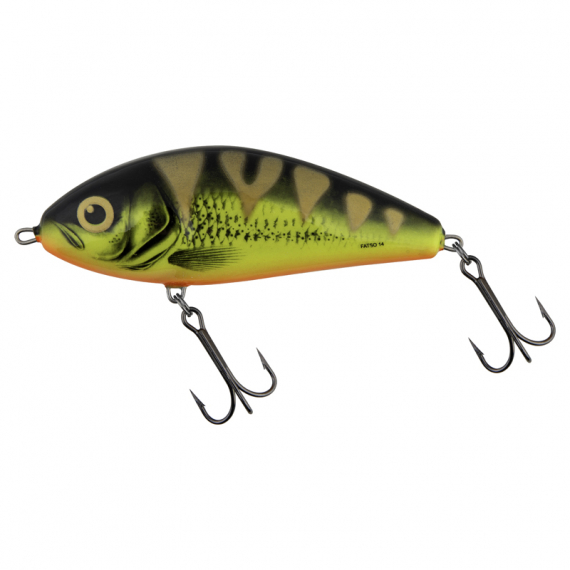 Salmo Fatso 14F - Mat Tiger in de groep Kunstaas / Jerkbaits bij Sportfiskeprylar.se (QFA078)
