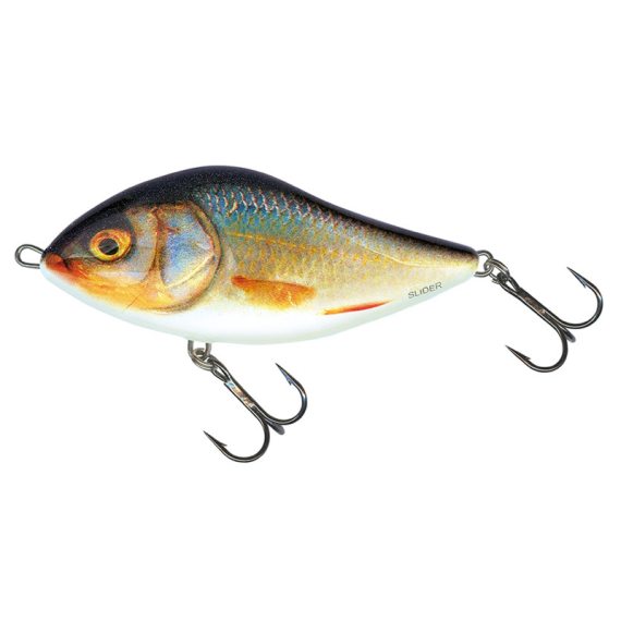 Salmo Slider 7cm, 17g Floating - Real Roach in de groep Kunstaas / Swimbaits / Hard Swimbaits bij Sportfiskeprylar.se (QSD269)