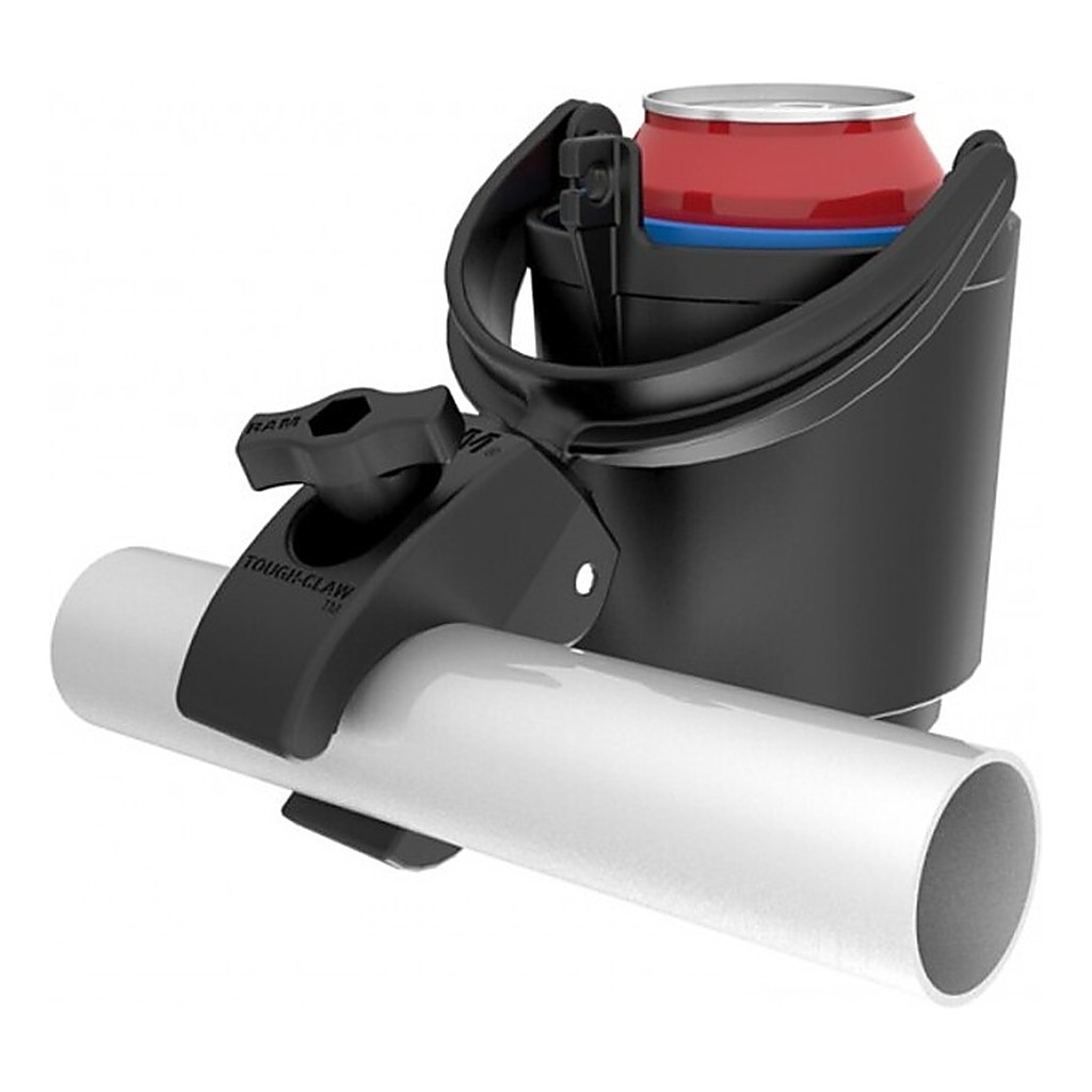 RAM Mounts Drink Cup Holder W/Toughclaw in de groep Marine Elektronica & Boot / Bootaccessoires / Steuenen / Andere bevestigingen en beugels bij Sportfiskeprylar.se (RAM-B-132-400)