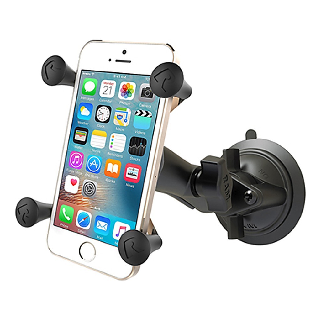 RAM Mounts Suction Mount X-Grip in de groep Marine Elektronica & Boot / Bootaccessoires / Steuenen / Andere bevestigingen en beugels bij Sportfiskeprylar.se (RAM-B-166-UN7)