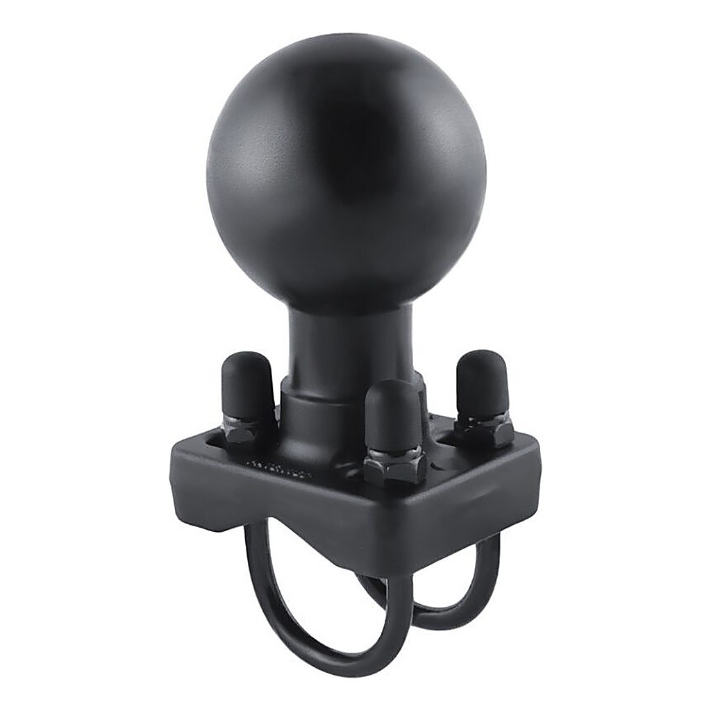 RAM Double U-Bolt Ball Base for 1\'\' - 1.25\'\' Rails (Unpacked) in de groep Marine Elektronica & Boot / Bootaccessoires / Steuenen / Andere bevestigingen en beugels bij Sportfiskeprylar.se (RAM-D-235U)