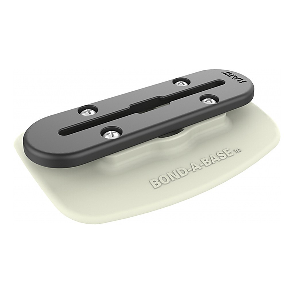 RAM Mounts Grey Bond-A-Base W Tough-Track in de groep Marine Elektronica & Boot / Bootaccessoires / Steuenen / Andere bevestigingen en beugels bij Sportfiskeprylar.se (RAP-398-GRY-TRACK-A)