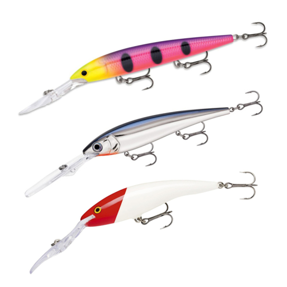 Rapala Zander Trolling Wobbler Set in de groep Kunstaas / Kunstaaskits / Kunstaas Kits Zander bij Sportfiskeprylar.se (RAPALATROLLINGPAKET)