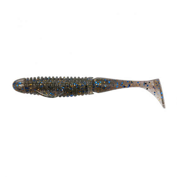 DUO Realis BooStar Wake 3,5\'\' - Blue Gill in de groep Kunstaas / Softbaits / Baars Softbaits & Snoekbaars Softbaits bij Sportfiskeprylar.se (RBW35F008)