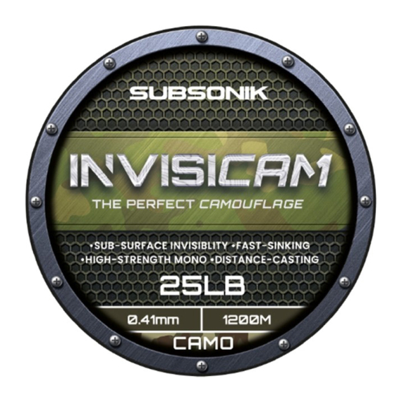 Sonik Subsonik Invisicam Mono 1200m in de groep Lijnen / Specimen lines bij Sportfiskeprylar.se (RC0046r)