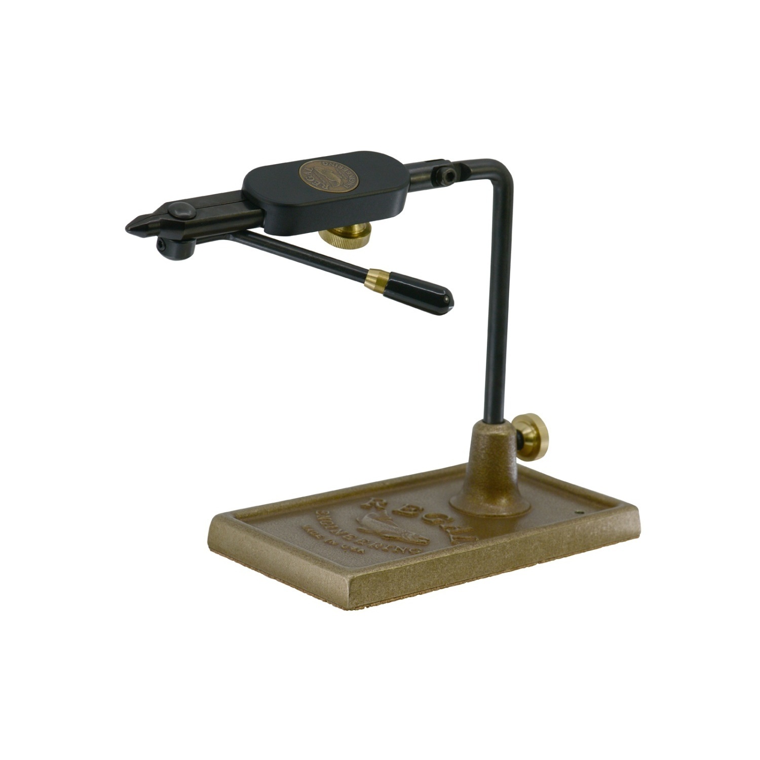 Regal Medallion Series Vise - Midge Jaws/Bronze Traditional Base in de groep Haken & Terminal Tackle / Vliegvis bindmateriaal / Vliegbindende ondeugden bij Sportfiskeprylar.se (REG-RPBM-8T)