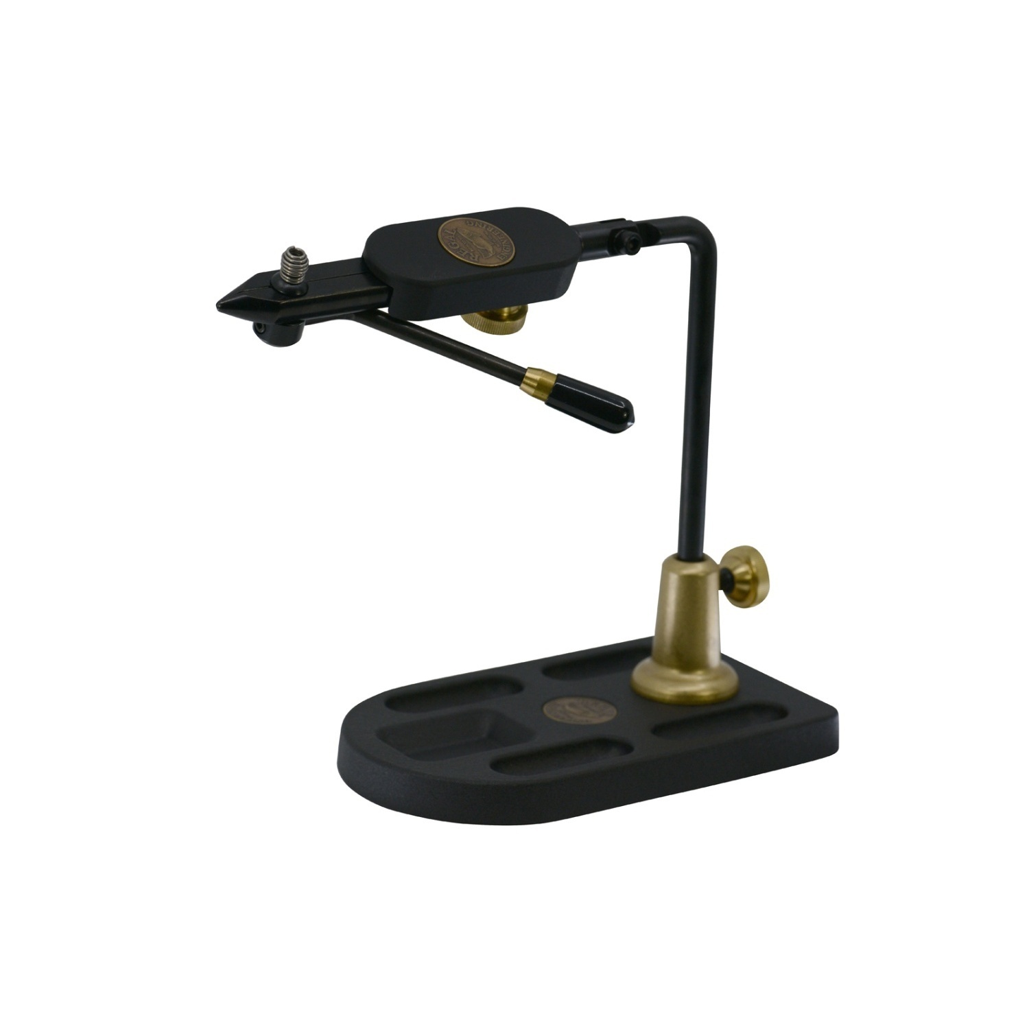 Regal Medallion Series Vise - Regular Jaws/Aluminum Pocket Base in de groep Haken & Terminal Tackle / Vliegvis bindmateriaal / Vliegbindende ondeugden bij Sportfiskeprylar.se (REG-RPPR-22)