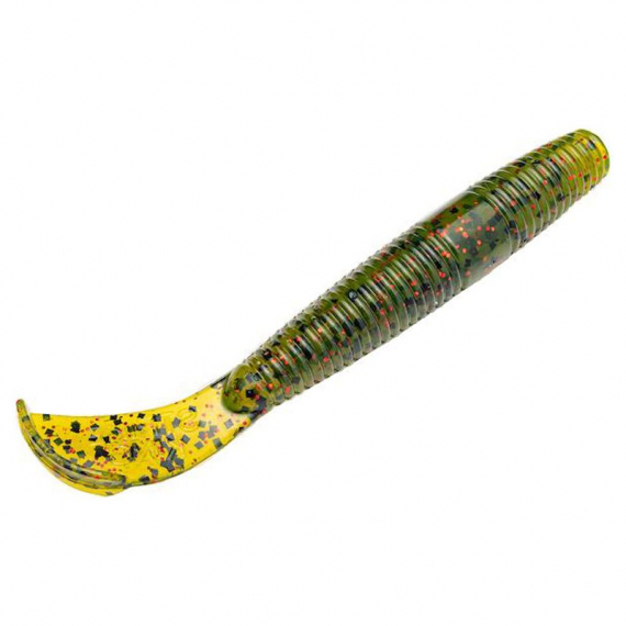 Strike King Rage Ned Cut-R Worm 7,5cm (9-pak) - Watermelon Red Flake in de groep Kunstaas / Softbaits / Craws & Creaturebaits / Ned Rig Baits bij Sportfiskeprylar.se (RGNCUTR-18)