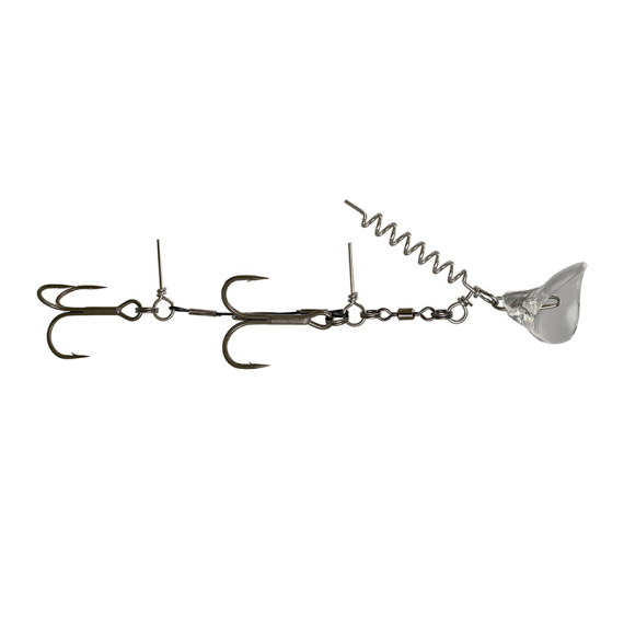 Headbanger RockerHead Stinger Shallow in de groep Haken & Terminal Tackle / Stingers & Stinger-accessoires / Stingers bij Sportfiskeprylar.se (RH-SS-01-XLr)