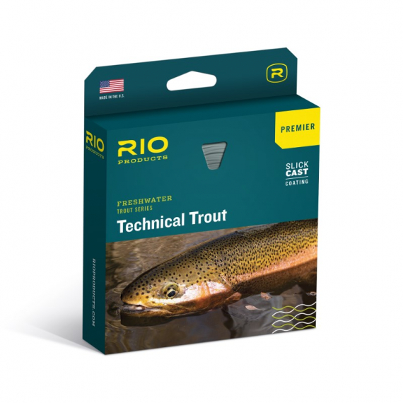 RIO Premier Technical Trout Sky Blue/Peach in de groep Lijnen / Vliesvislijnen / Enkele handlijnen bij Sportfiskeprylar.se (RP19261r)