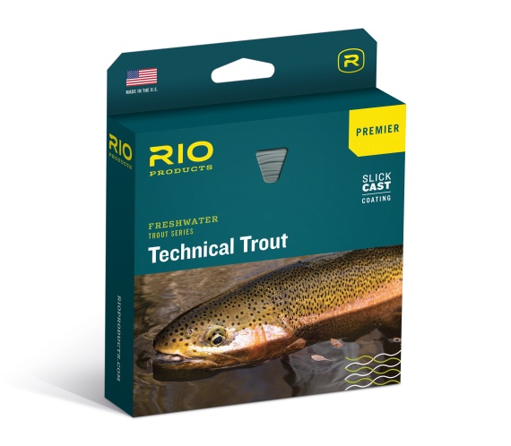 RIO Premier Technical Trout DT Fly Line Sky Blue/Peach in de groep Lijnen / Vliesvislijnen / Enkele handlijnen bij Sportfiskeprylar.se (RP19264r)