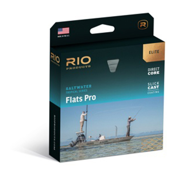 Rio Elite Flats Pro Fly Line Gray/Sand/Kelp in de groep Vismethoden / Vliegvissen / Vliesvislijnen / Enkele handlijnen bij Sportfiskeprylar.se (RP19309r)