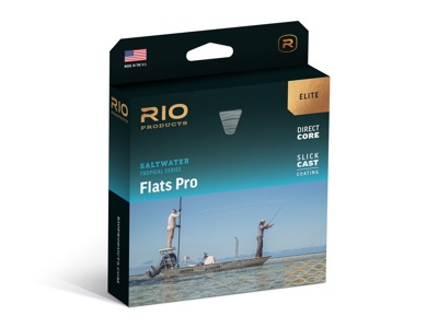 Rio Elite Flats Pro Stealthtip WF F/I Fly Line in de groep Vismethoden / Vliegvissen / Vliesvislijnen / Enkele handlijnen bij Sportfiskeprylar.se (RP19316r)