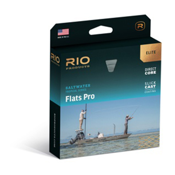 Rio Elite Flats Pro 15 ClearTip WF F/I Fly Line in de groep Vismethoden / Vliegvissen / Vliesvislijnen / Enkele handlijnen bij Sportfiskeprylar.se (RP19326r)